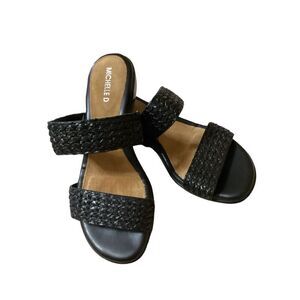 Michelle D Women’s Double Strap Sandals Size 9M